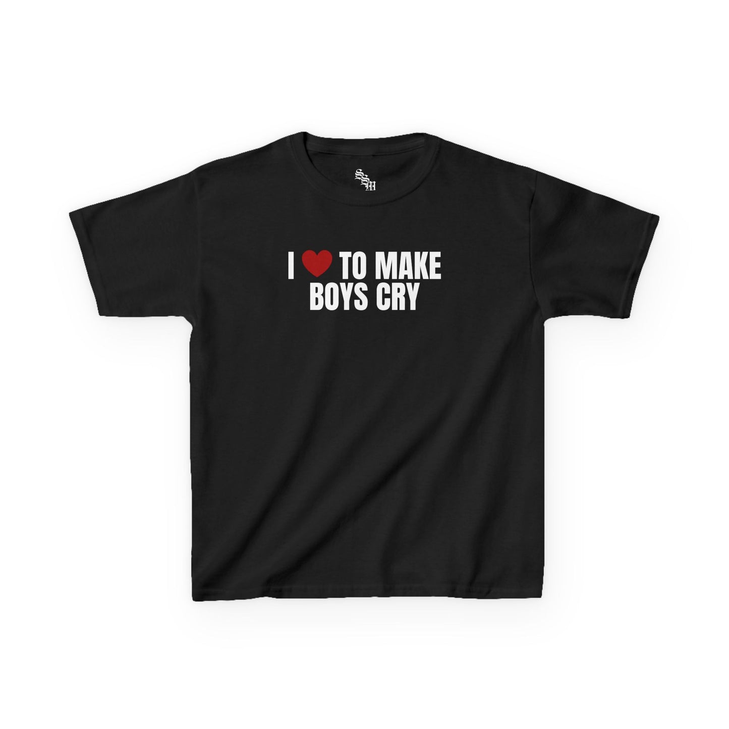 I Heart To Make Boys Cry Baby Tee