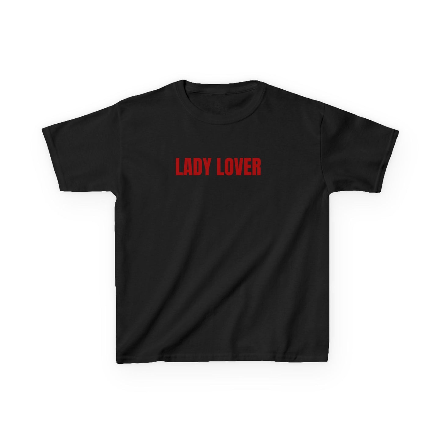 Lady Lover Baby Tee | Fitted Tee, Streetwear, Y2K, LGBTQ+, Gay |