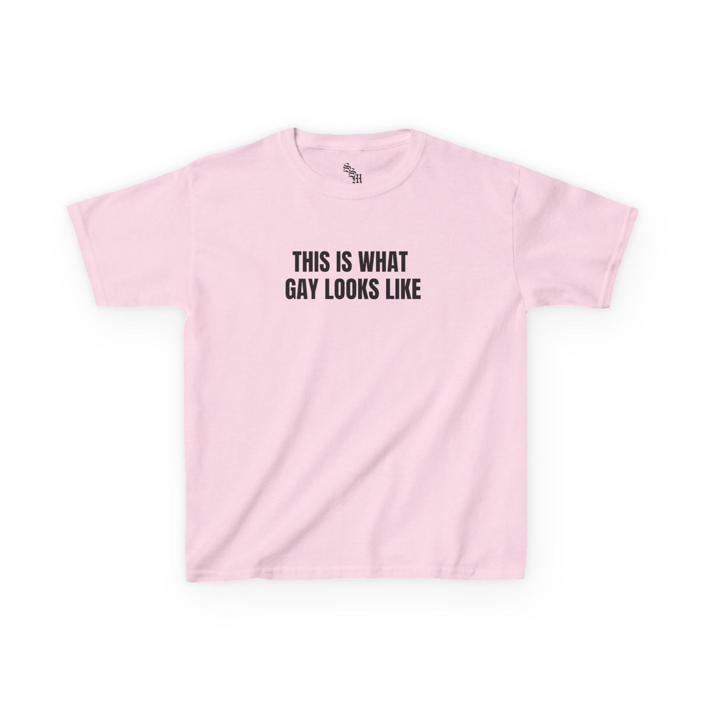 This Is What Gay Looks Like Baby Tee | LGBTQ, Gay, Queer, WLW, Shop Small |