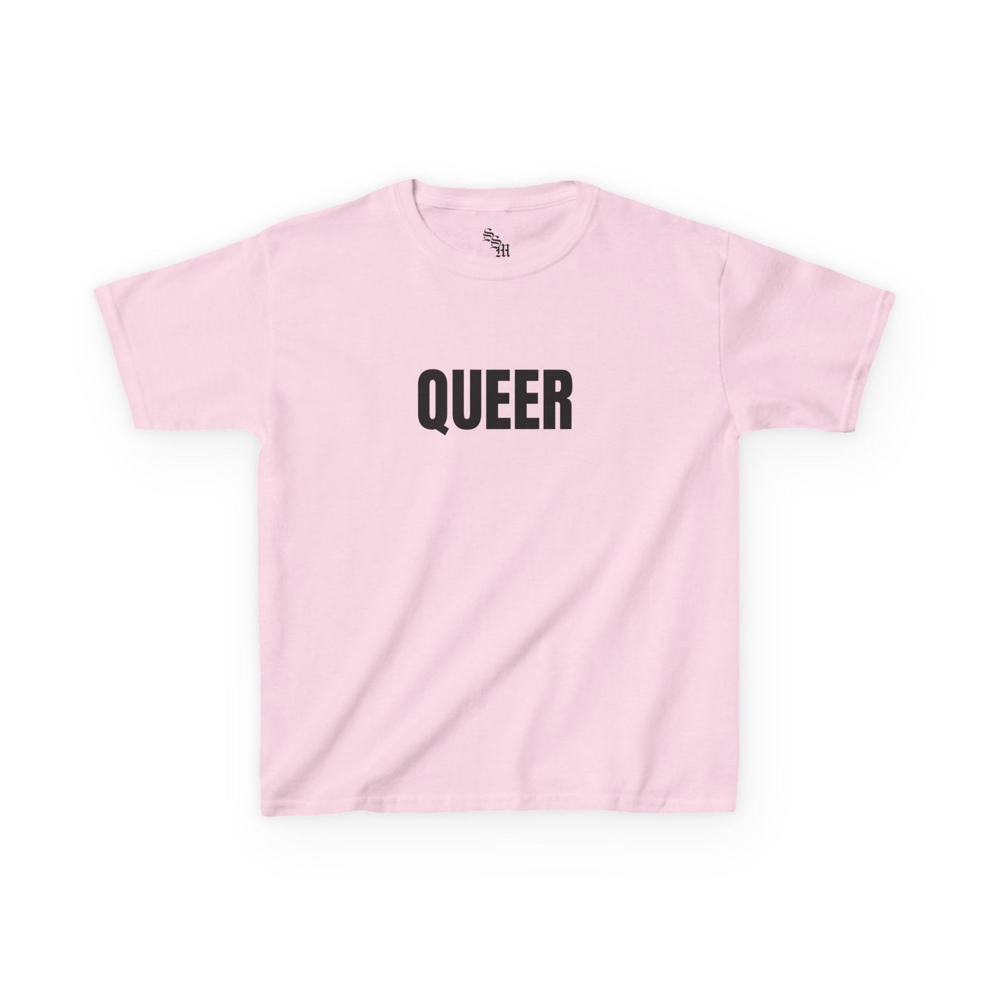 Queer Unisex Baby Tee | LGBTQ+, Gay, Gift Ideas, Y2K, Cropped Tee |