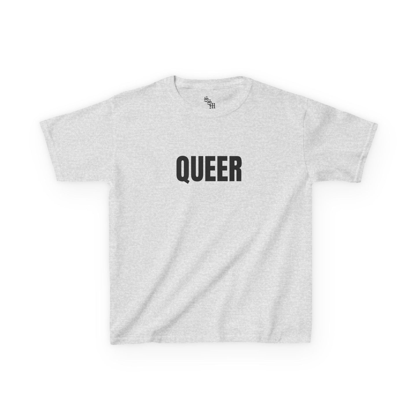 Queer Unisex Baby Tee | LGBTQ+, Gay, Gift Ideas, Y2K, Cropped Tee |