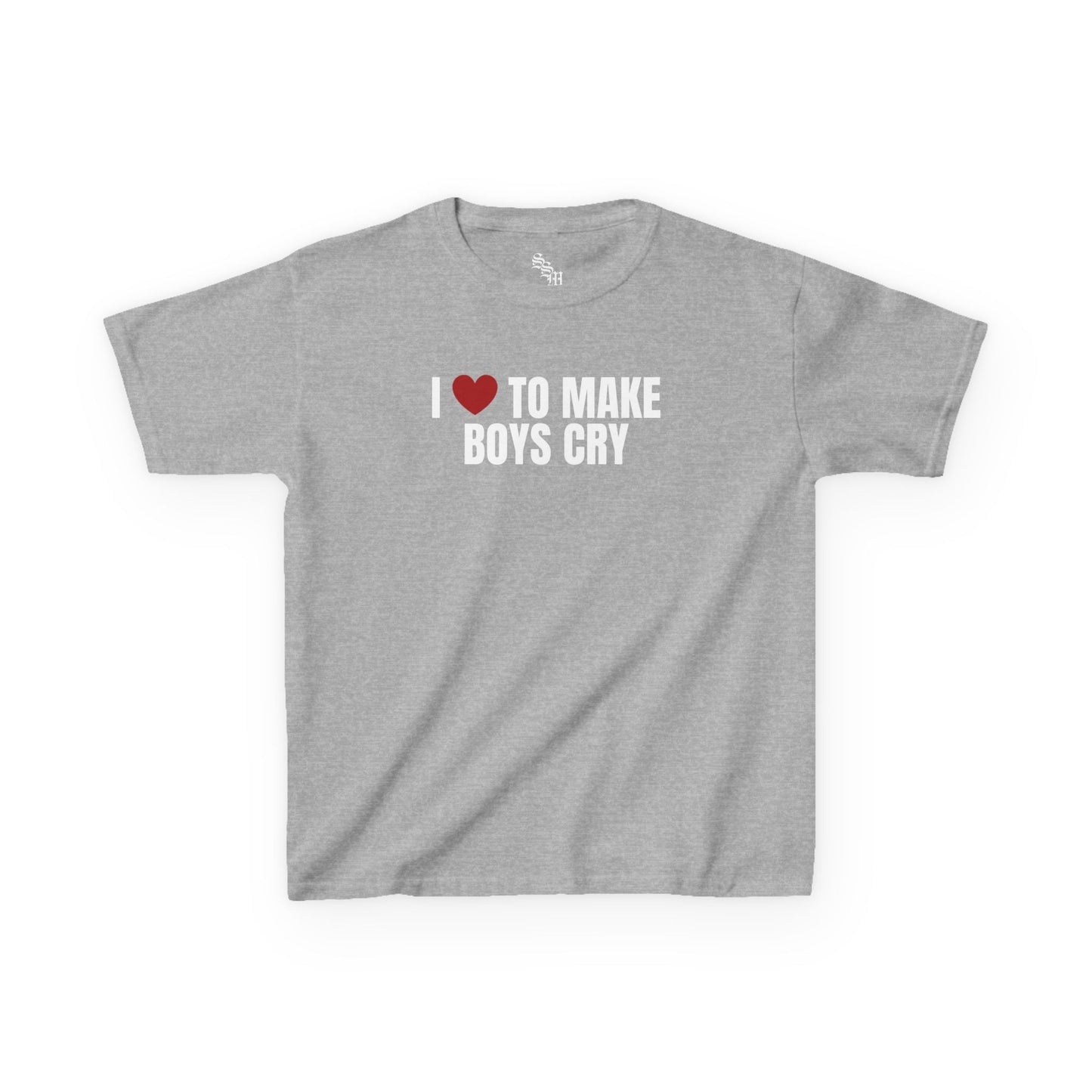 I Heart To Make Boys Cry Baby Tee