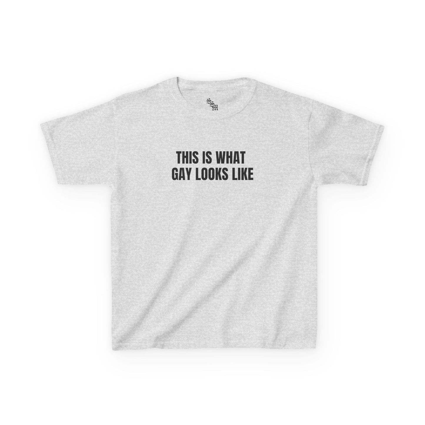 This Is What Gay Looks Like Baby Tee | LGBTQ, Gay, Queer, WLW, Shop Small |