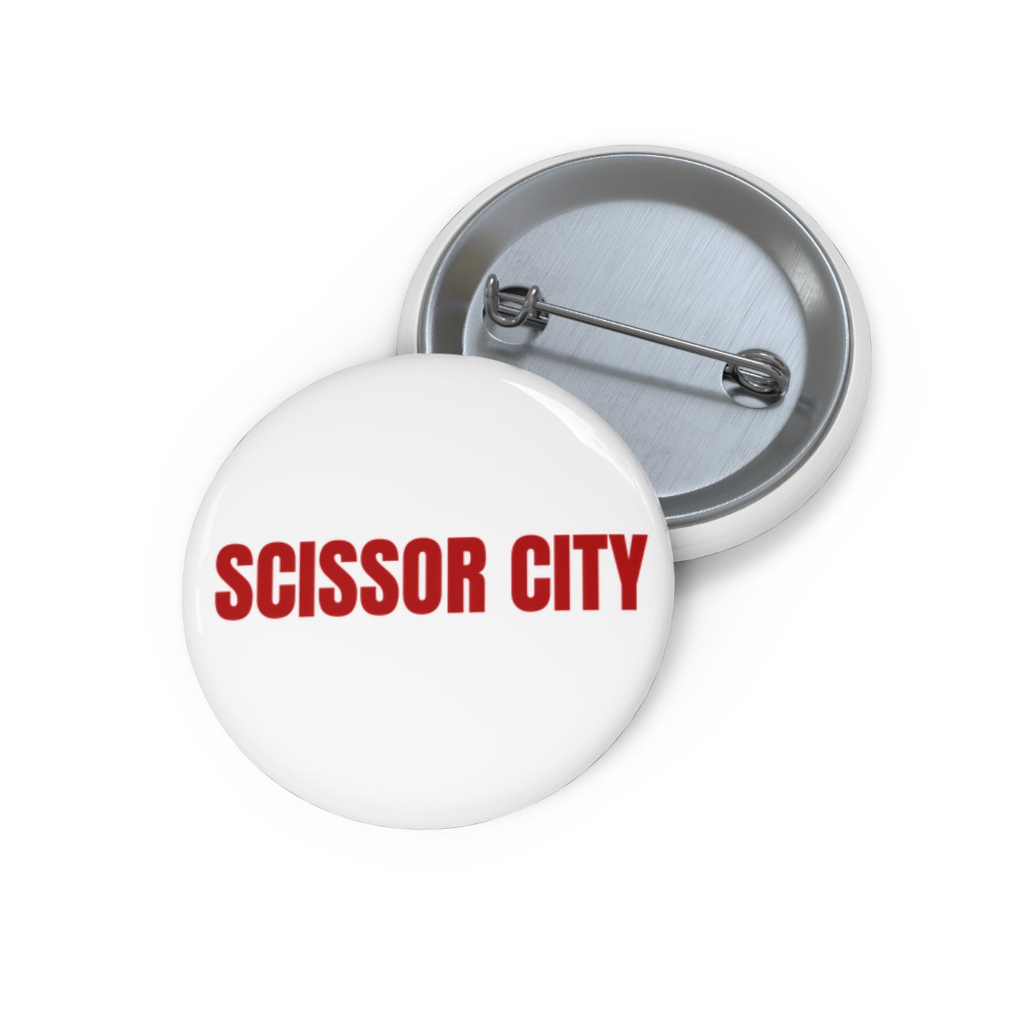 Scissor City LGBTQ+ Pin Buttons | Pride Month, Gay, WLW, Shop Small |