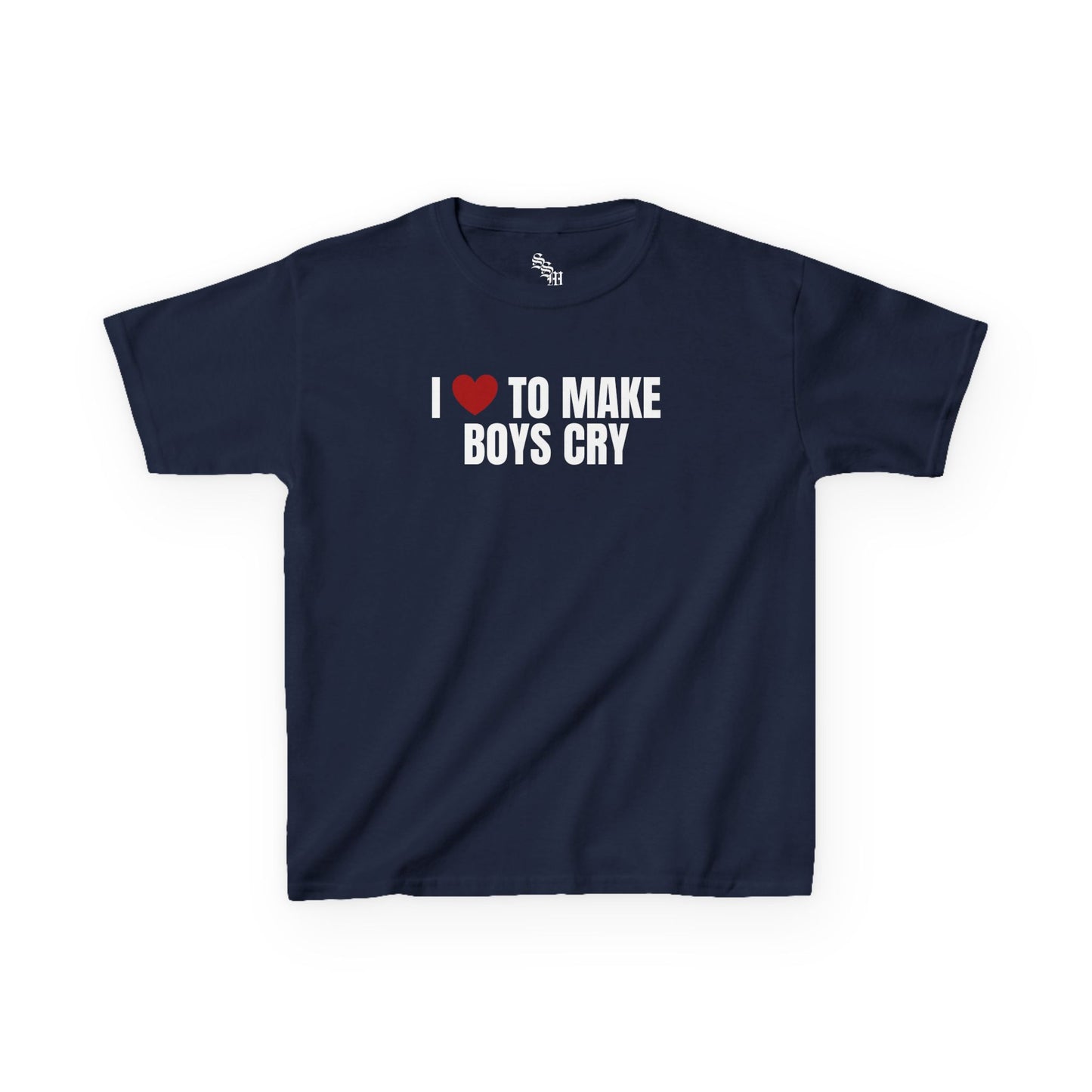I Heart To Make Boys Cry Baby Tee
