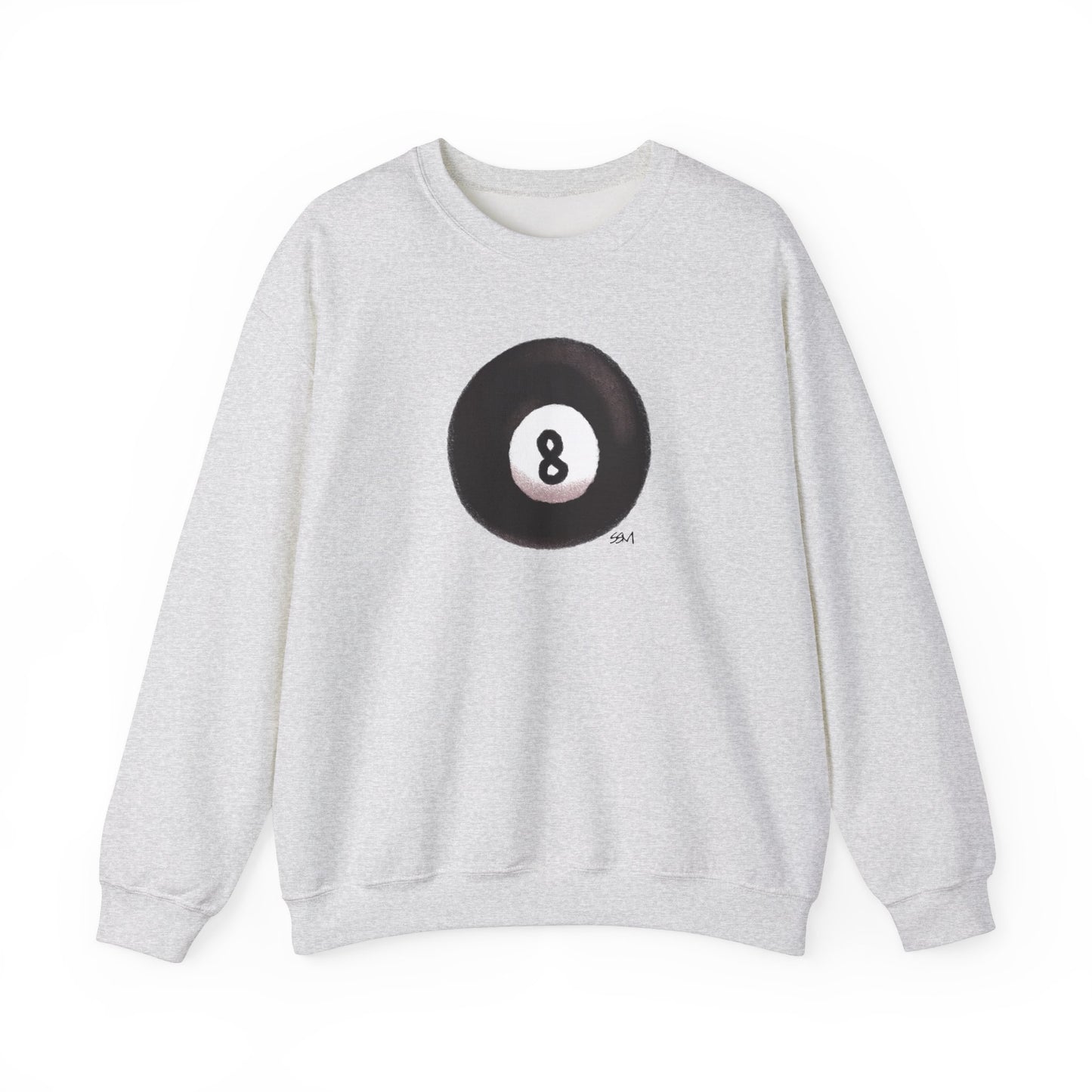 Vintage 8 Ball Unisex Graphic Heavy Blend Crewneck Sweatshirt  Y2K, Streetwear, Gift For Him, Gift For Her, Trending |