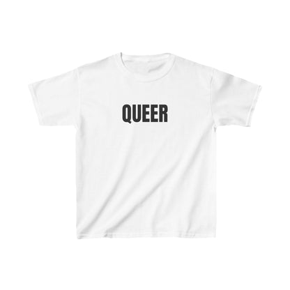 Queer Unisex Baby Tee | LGBTQ+, Gay, Gift Ideas, Y2K, Cropped Tee |