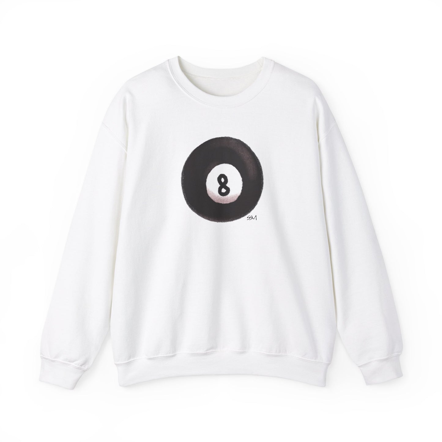 Vintage 8 Ball Unisex Graphic Heavy Blend Crewneck Sweatshirt  Y2K, Streetwear, Gift For Him, Gift For Her, Trending |