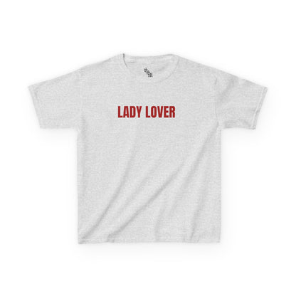 Lady Lover Baby Tee | Fitted Tee, Streetwear, Y2K, LGBTQ+, Gay |
