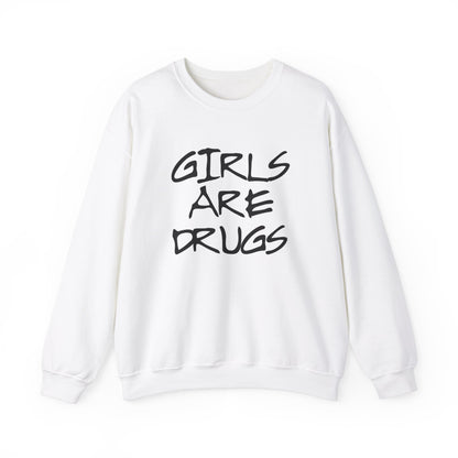 Girls Are Drugs Street Style Unisex Heavy Blend™ Crewneck Sweatshirt