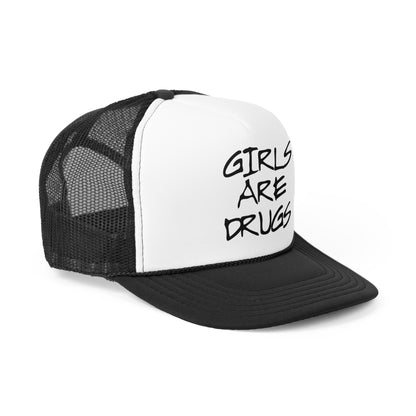 Girls Are Drugs Retro Trucker Hats