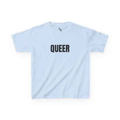 Queer Unisex Baby Tee | LGBTQ+, Gay, Gift Ideas, Y2K, Cropped Tee |