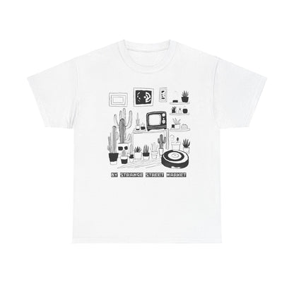 Creative House Unisex Graphic Heavy Cotton Tee By SSM | Y2K, Street Style, Vintage, Oversized |