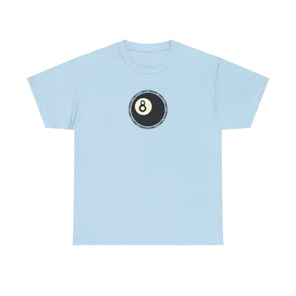 8 Ball Unisex Heavy Cotton T-Shirt By SSM | Street Wear, Street Style, Retro, Trendy, Graphic |