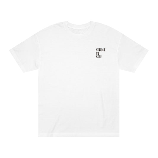Classic White Tee Minimal Studios By SSM