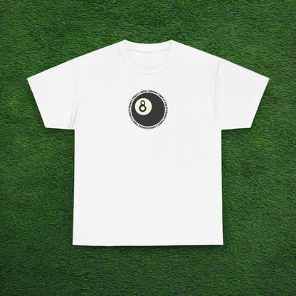 8 Ball Unisex Heavy Cotton T-Shirt By SSM | Street Wear, Street Style, Retro, Trendy, Graphic |