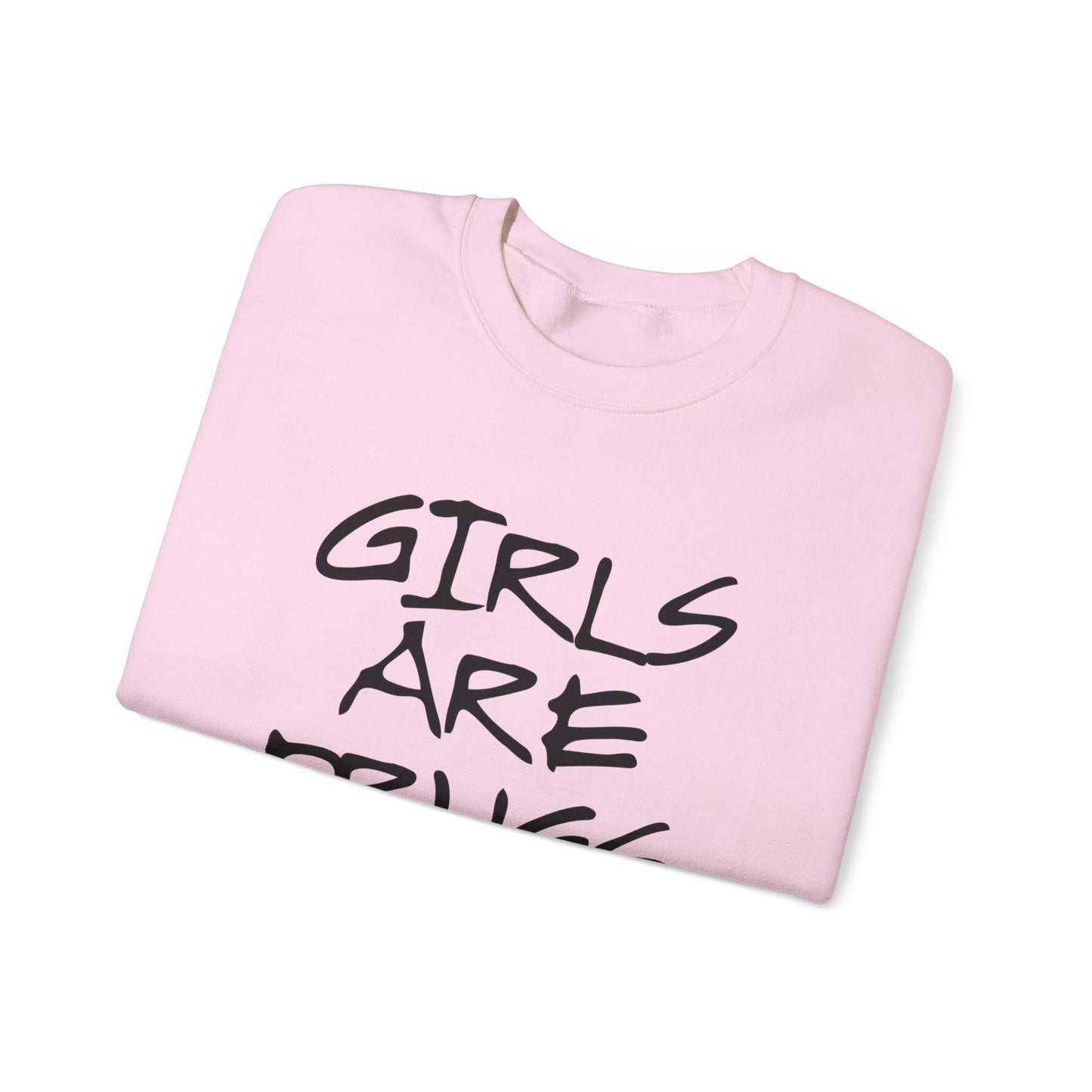 Girls Are Drugs Street Style Unisex Heavy Blend™ Crewneck Sweatshirt