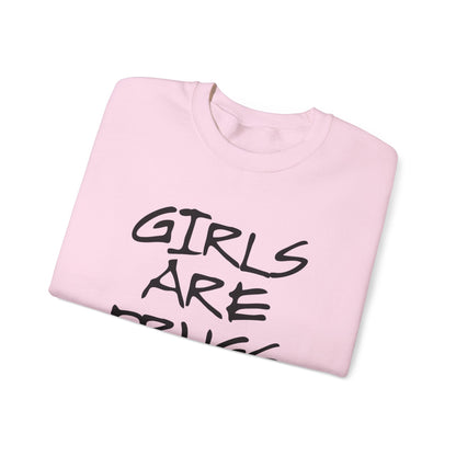 Girls Are Drugs Street Style Unisex Heavy Blend™ Crewneck Sweatshirt