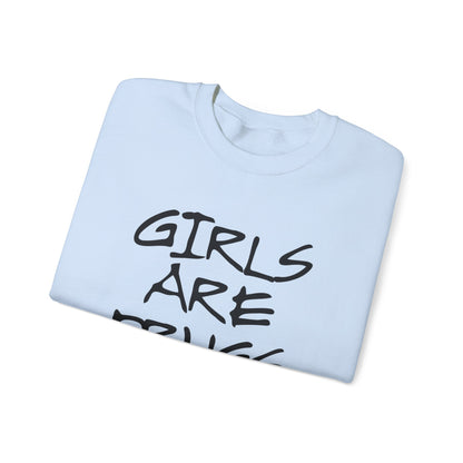 Girls Are Drugs Street Style Unisex Heavy Blend™ Crewneck Sweatshirt