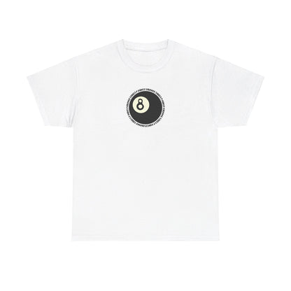 8 Ball Unisex Heavy Cotton T-Shirt By SSM | Street Wear, Street Style, Retro, Trendy, Graphic |