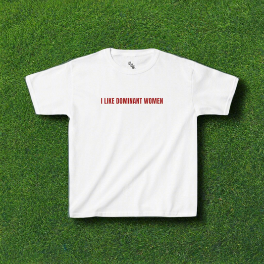 I Like Dominant Women Baby tee | LGBTQ+, Gay, Queer, Unisex |