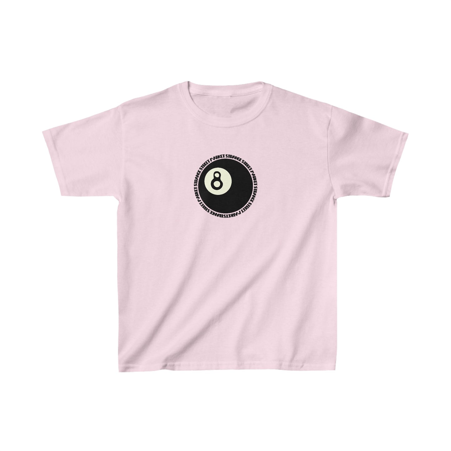 8 Ball Strange Street Market Retro Baby Tee / Cropped Tee | Vintage, Y2K, Punk, Streetwear |