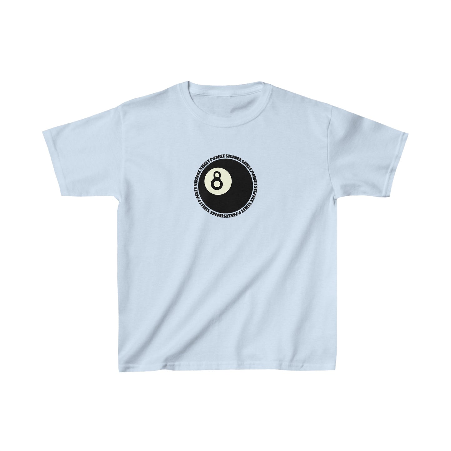 8 Ball Strange Street Market Retro Baby Tee / Cropped Tee | Vintage, Y2K, Punk, Streetwear |