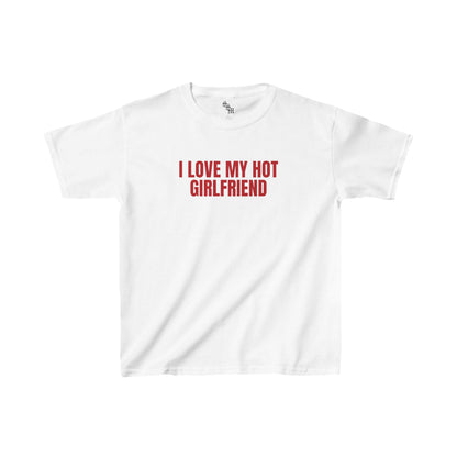 I Love My Hot Girlfriend baby tee | LGBTQ+, queer, gift ideas, outfit inspo |