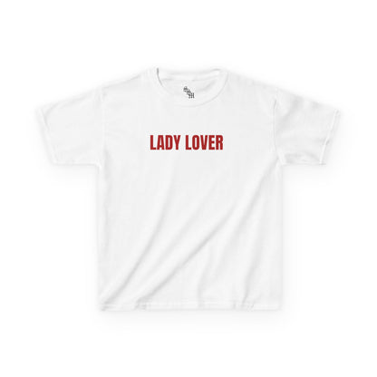 Lady Lover Baby Tee | Fitted Tee, Streetwear, Y2K, LGBTQ+, Gay |