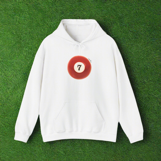 Lucky 7 Ball Street Style Unisex Heavy Blend™ Hooded Sweatshirt